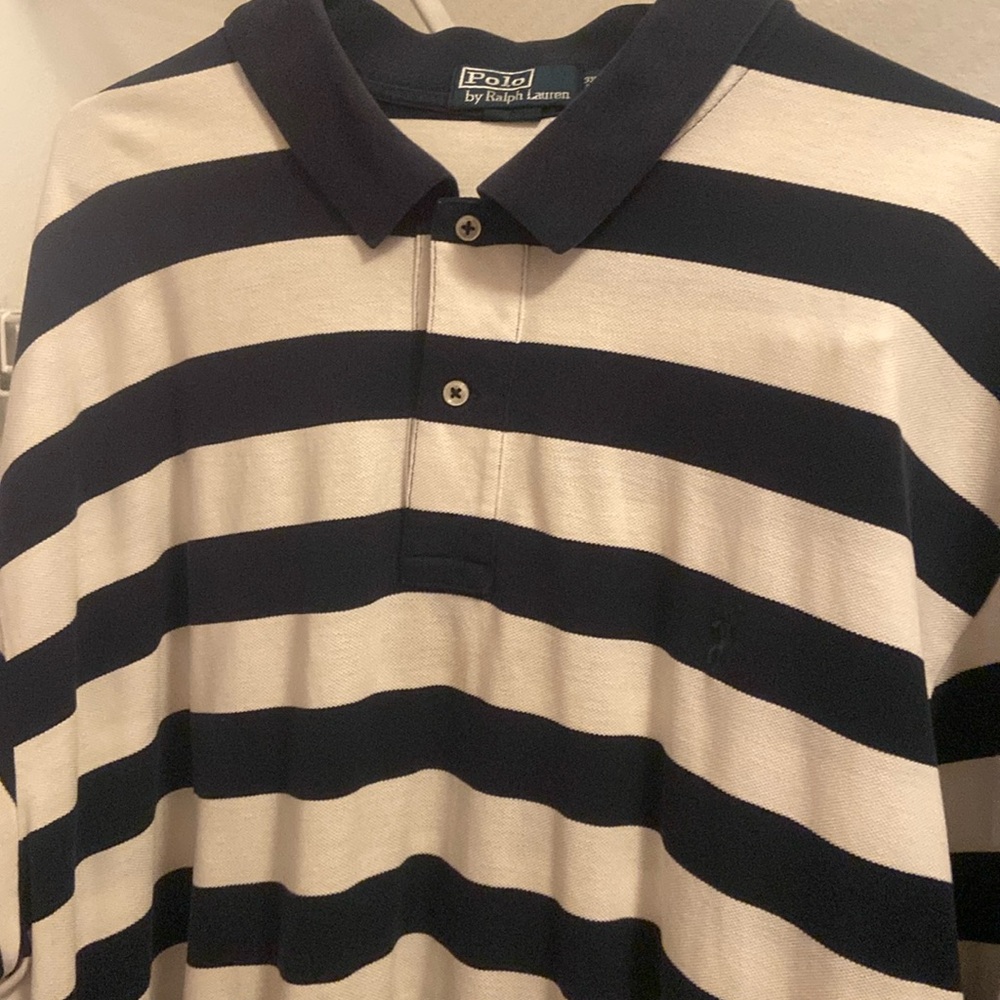 Ralph Lauren polo with dark green horse
